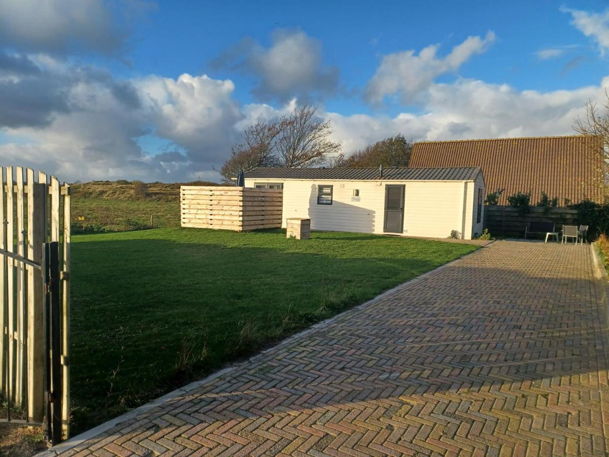 Chalet duunzicht Texel De Cocksdorp  Buitenkant foto